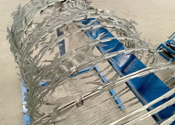 Welded Razor Barbed Wire Mesh Fence / Welded Mesh Panel Razor Mesh For Market