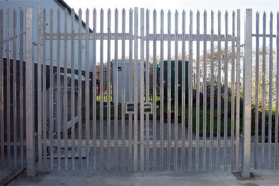 2.0m X 2.0m Double Leaf Palisade Security Fence Gate Kit