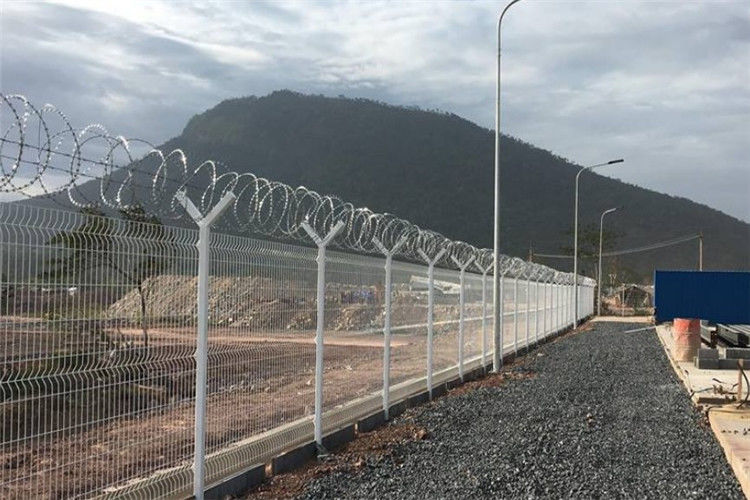 Welded Fence Panel For Airport Perimeter Security Fencing For Perimeter Fence